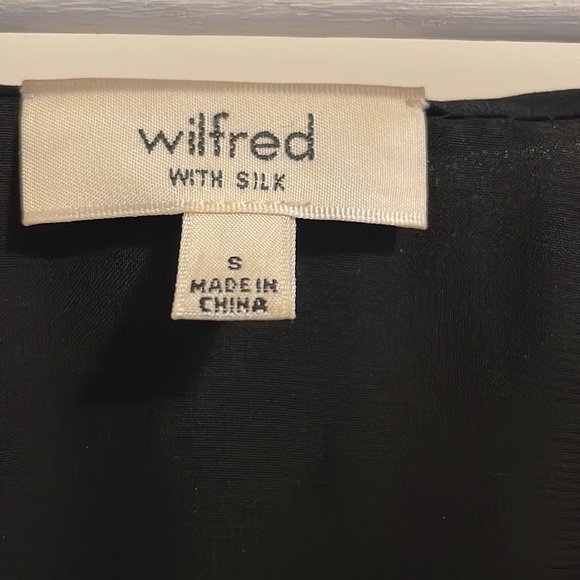 Wilfred Silk Velvet Bouchette Tee-Dress - Picture 5 of 7